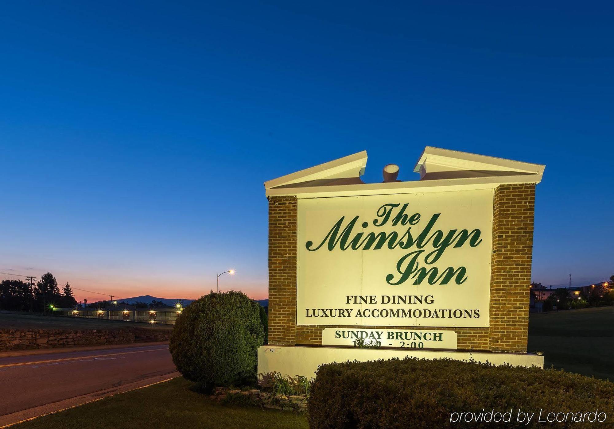 The Mimslyn Inn Luray Εξωτερικό φωτογραφία